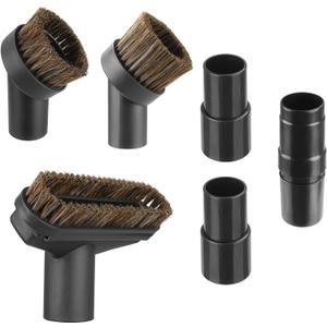 6 Pack For Shark Vacuum Attachments Replacement Shark Vacuum Brush Attachment with Vacuum Hose Adapter, 1 1/4 Vacuum Attachments for Multiple Household Vacuum Cleaners