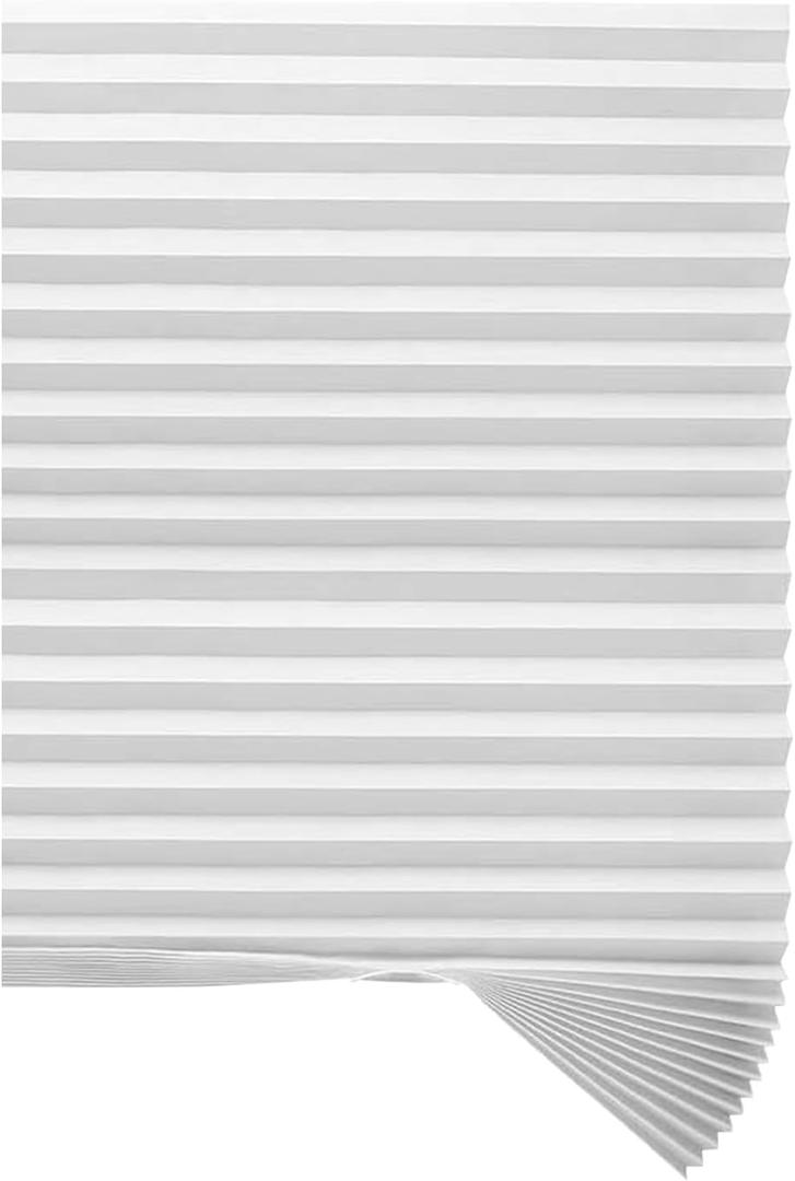 Window Blind - Privacy Window Shades, Cordless Blinds Sunshade | UV Blocking Roller Shade Cover for RV Apartment Vehicle Bathroom Kitchen Home Interior Decor Shield Living Spaces Light Protection (White)