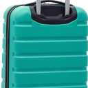 Wrangler 22" Hardside Spinner Carry-On Luggage, Teal