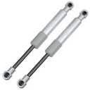 X AUTOHAUX 2 pcs 8inch 250N/55Lbs Gas Struts Shocks Lift Supports Lid Supports Lid Stay Silver Tone RV Cabinet Lift Support