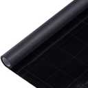 VELIMAX Static Cling Total Blackout Window Film Privacy Room Darkening Window Tint Black Window Cover 100% Light Blocking No Glue (29.5 x 78.7 inches)