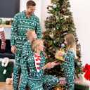PATPAT Family Christmas Pajamas Matching Sets, Button-Down Pjs Includes Buffalo Plaid Socks Cozy Pajamas for Family (XL)
