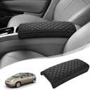 Center Console Armrest Cover for 2004-2009 Toyota Prius, PU Leather Middle Console Lid Protector Arm Rest Cushion Anti-Scratch Thick Pad, Black