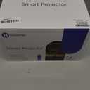 【Auto Keystone & Electric Focus】 Projector 4K Supported,Outetrails Full HD Portable Outdoor Video Projector with Built-in Speaker，Compatible with Smartphone,HDMI,USB for Home Use