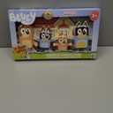 Bluey Wooden Character Figures  4 Colorful Wooden Figures  FSC Certified for Children 3 Years and Up