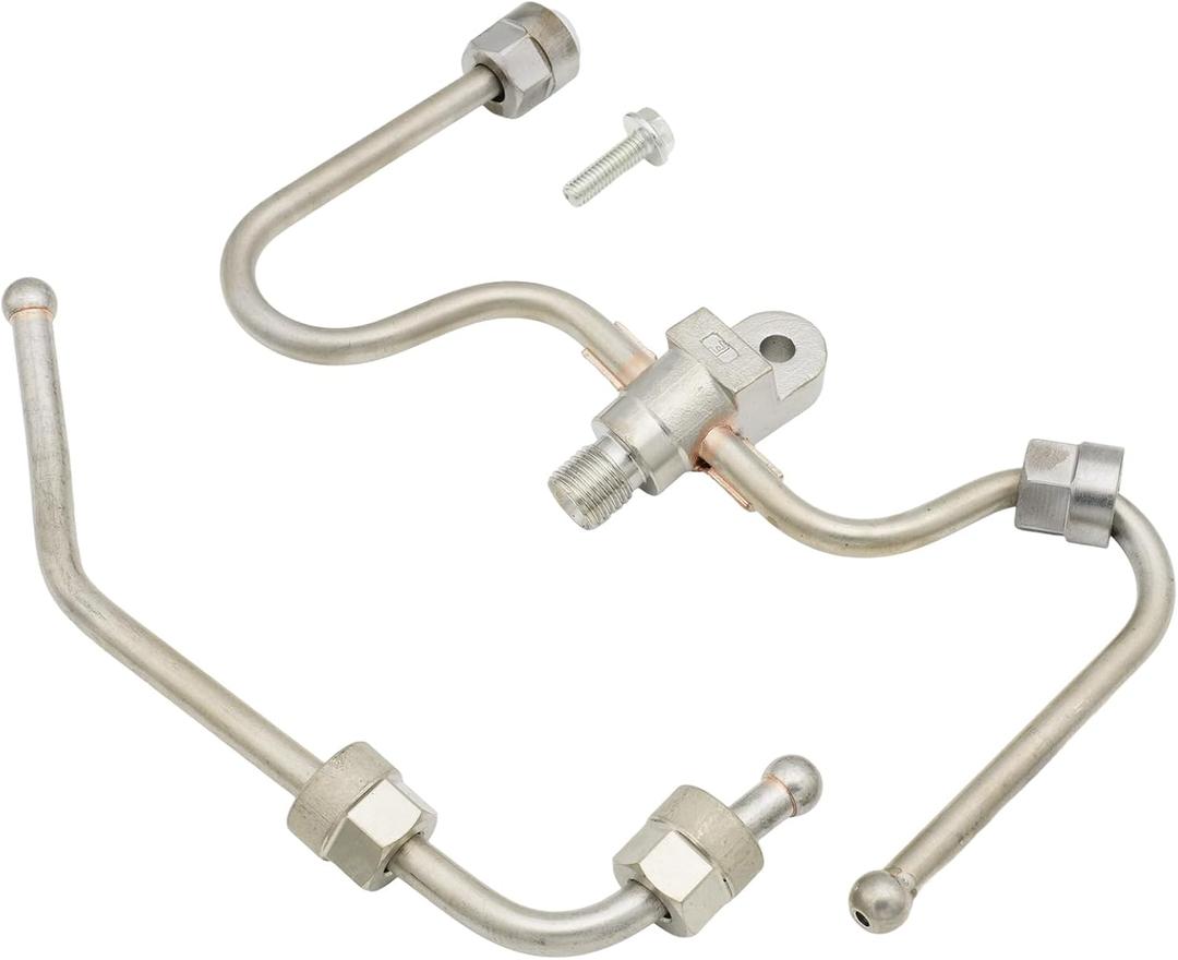 NOVAPARTS Fuel Rail Crossover Tube and Intermediate Fuel Feed Pipe for 2014-2021 Chevy Silverado 1500 Suburban Camaro Tahoe GMC Sierra 1500 Savana Yukon 5.3L 6.2L 4.3L 12677002 12677004
