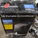 LG 8,000 BTU Smart Portable Air Conditioner, 115V, Cools 350 Sq.Ft. (14' x 25' Room Size), Portable Air Conditioner for Home with Voice Control, Works with LG ThinQ, Amazon Alexa, and Hey Google (Up to 400 Sq. Ft., Gray)