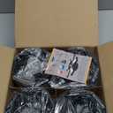 LED Garage Lights 4 Pack -180W, 18000LM 6500K Led Shop Light with 6+1 Deformable Panels, Basement Barn Light Garages Ceiling Lights, E26/E27 for Garage, Warehouse, Shop, Basement