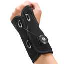 Wrist Brace for Carpal Tunnel with Adjustable Knob for Men and Women Wrist Support Arthritis Tendonitis Sprains Wrist Pain (Left Hand)
