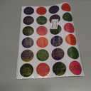 2 x Christmas Stickers for Envelope Seals Cards Making Crafts 2 Inch Round Happy Holiday Christmas Label Card Vinyl Stickers for Mailing Baked Goods Gifts Decorative Bag (ho168)