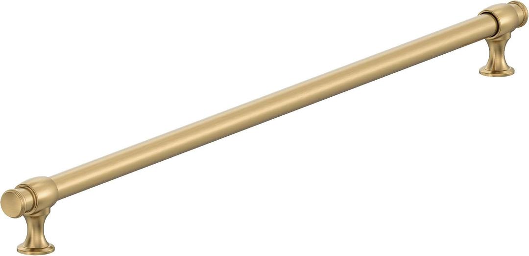 Amerock BP54067CZ | Champagne Bronze Appliance Pull | 24 inch (610 mm) Center to Center Cabinet Handle | Winsome | Furniture Hardware