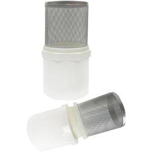 DN32/1.2" inch Suction Strainers Stainless Steel Filter Cover Connected to DN32/1.2" PVC Water Pipe Used to Remove Debris and Reduce Solid EntryKoi Pond Filtration System.