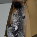 Razer Seiren Mini Boom Arm Mic Stand with Pop Filter, Shock Mount, Upgraded Heavy Duty Clamp, Adjustable Suspension Scissor Boom Arm Stand for Razer Seiren Mini USB Streaming Microphone Frgyee