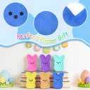 vizethru 12 Pcs Easter Bunny Plush Toys,Easter Basket Stuffers Toys for Kids,Bunny Stuffed Animals, Easter Party Favors Gift Toys for Kids