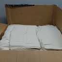 National Allergy Premium 100% Cotton Duvet Comforter Protector - Full/Queen Size - 86" x 86" - White - Breathable 300 Thread Count Hypoallergenic Cover - Zippered Encasement - Bedding Linen