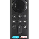 Voice Replacement Remote Control Compatible with TV Stick,TV Cube and Smart TVs (AMZ3)