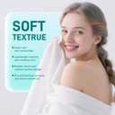 Ditoi Disposable Bath Towels,Extra Large Beach Towels 30"X60", Camping Towels for Travel Hotel, Soft Quick Dry Shower Tissue for Body,Gym Sports,Beach (XL,10 Count)