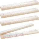 Acrylic Mahjong Racks with Pushers (Ivory Pearl, 20)