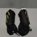 adidas Unisex-Adult Tiro Soft Ground Match Shin Guards (Small, Black/Gold Metallic/White)