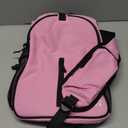 Pickleball Bag - Pickleball Bags for Women Men, Crossbody Sports Backpack  Adjustable Sling Bag with Hanging Fence Hook (Pink)