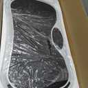 Vibration Plate Exercise Machine for Lymphatic Drainage, Vibration Machine for Full-Body Weight Loss Shaping, Vibrate Fitness Platform 400 Lbs & 200 Adjustable Speeds for Women Men Home (White)