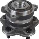 PAROD 512388 Rear Wheel Bearing and Hub Assembly Compatible with 07-08 Nissan Altima,09-19 Maxima,15-16 Murano,13-19 Pathfinder,13 Infiniti JX35,14-19 Infiniti QX60,11 Mitsubishi RVR 5Lugs w/ABS