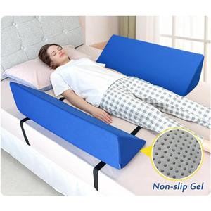 AOSSA Bed Railing Foam Bolsters Bed Rails for Elderly Adults Bedrails Safety Guard Soft Bed Side Rail Pads Hospital Seniors Medical Bumper Wedges Cushions Padding Rails Bed Fall Protector - 1 Pair