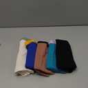 INNERSY Plus Size XL-5XL Big Curvy Woman Cotton Underwear High Waist Briefs 5-Pack (4X-Large, Sandy Beach)