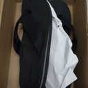 Men's Wide Flip Flop with Orthotic Arch Support Athletic Slide Thong Sandals for Men Soft Cushion Footbed (Size 13, Black)