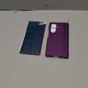 for Samsung Galaxy Z Fold 7 Case with Stand, Front Privacy Screen Protector, Hinge Protection, Slim Rugged Hard Shockproof Cover, Full Body Protective Phone Case for Samsung Fold 7 2025, Purple