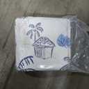 ZonLi Cooling Blankets for Hot Sleepers,All-Season Lightweight Blanket for Night Sweats,Cool Blanket Absorbs Body Heat to Keep Cool，Q-Max 0.45 Summer Blanket for Bed Sofa Couch,Beachside Village