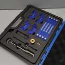 Engine Alignment Locking Timing Tool Kit with 4PCS Camshaft Adjuster Tool Kit, Compatible with Mercedes Benz M157/M276/M278, T60 & T100 Camshaft Scoket, Fuel Injector Puller