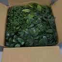 Palonu Artificial Hanging Plants for Shelf, 4 Pack Fake Potted Greenery Faux Eucalyptus Vine, Mandala Vine, String of Pearls, Pea pod Leaves in Pot for Office Living Room Bathroom Indoor Outdoor Décor