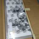 Americanflat 22x28 Poster Frame with Polished Plexiglass - Use as 18x24 Frame with Mat or Display 22x28 Photo Without Mat - Hudson Collection - Wide Picture Frames for Wall Display - Grey Wood