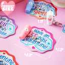 JOYIN 28 Pack Valentines Day Gifts for Kids Classroom, Cute Mini Tumbler Keychain with Valentines Day Cards, Mini Cups for Boys Girls School Classroom Exchange Gift, Party Favor, Classroom Prizes