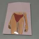 Altheanray Women’s Seamless Underwear No Show Panties Soft Stretch Bikini Underwears 6 Pack, Size: Medium