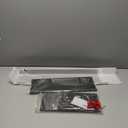 SRIWATANA Black Floating Shelves, Metal Wall Shelves Set of 3 for Bedroom, Living Room, Bathroom, Kitchen, Matte Black