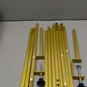 Babenest Over The Table Rod Stand with Clamps Adjustable 47"-98'' Length 10"-40" Height, Metal Flower Hanging Table Arch Stand for Birthday Wedding Party Baby Shower Halloween Christmas Decor (Gold)