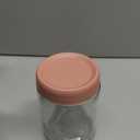 NETANY 6-pack 16oz Glass jars with Airtight Lids, Overnight Oats Containers with Lids, Wide mouth Mason Salad jars, Glass Food Storage Containers for Snacks Yogurt Spice Sugar-Pink