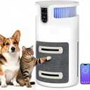 RPZ Smart Air Purifier for Pets with Cat Scratcher Fabric,Large Room HEPA Air Cleaner,Washable Filter, Removes Pet Hair, Auto & Sleep Mode,3 Fan Speeds,Timer,WiFi ControlFor Cat & Dog Homes