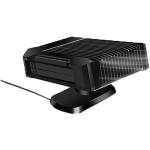 12V 150W Portable Car Heater & Fan 2-in-1, Fast Heating and Cooling Car Defroster Demister with 360 Rotatable Base, Plug-in Cigarette Lighter Auto Heater for Windshield, SUV, Truck, Sedan