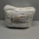 Sectional Couch Covers 2-Piece Set for L-Shaped Sofas, Pet Friendly Washable Furniture Protector, Chenille Couch Blanket Fits 2-3 Cushion Couches(71"x118"+71"x118", Beige)