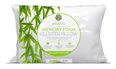 Essence of Bamboo Adjustable Memory Foam Cluster Pillow
