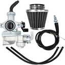 Carburetor Replacement for Honda 3-Wheeler ATC 90 1976-1978 ATC 110 1979-1985 ATC 125M Carb with Throttle Cable