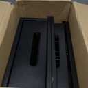 REALINN Under Sink Organizer, Pull Out Cabinet Organizer Slide Out Sink Shelf Cabinet Storage Shelves, Storages for Kitchen Bathroom, Black, 2 Pack