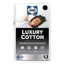 SEALY LUXURY COTTON PILLOW PROTECTOR KING SIZE