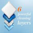 Tide evo Free & Gentle Tiles Fragrance-Free Hypoallergenic Laundry Detergent Fiber Tiles for Sensitive Skin Works on 100% of Common Stains Safe for All Machines and Water Conditions, 40 Count