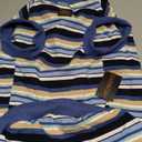 Large Dog Striped T Shirts Clothes Sleeveless Tank Top Vest for Labrador Dobermann, Blue, 5X-Large