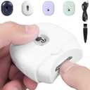 Electric Nail Clipper, USB Rechargeable Automatic Baby & Adult Fingernail Trimmer, White