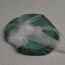 8Pack GREEN Metallic PLACEMATS 15" Round Holiday